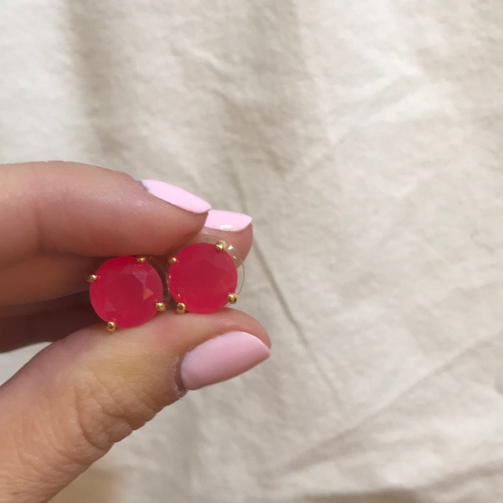 PINK KATE SPADE STUD EARRINGS ♠️